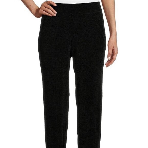 Tommy Bahama Jogger Sweatpants Women's Size S Black Soft Sea Light Sweater - Picture 1 of 11